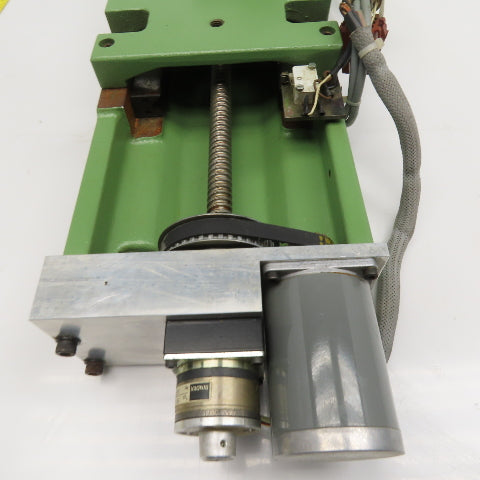 AGIE Agiecut 100 Z Axis Ball Screw Motor Drive Assembly EDM Machine
