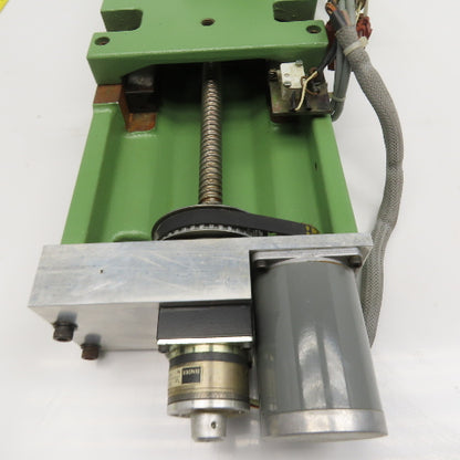 AGIE Agiecut 100 Z Axis Ball Screw Motor Drive Assembly EDM Machine