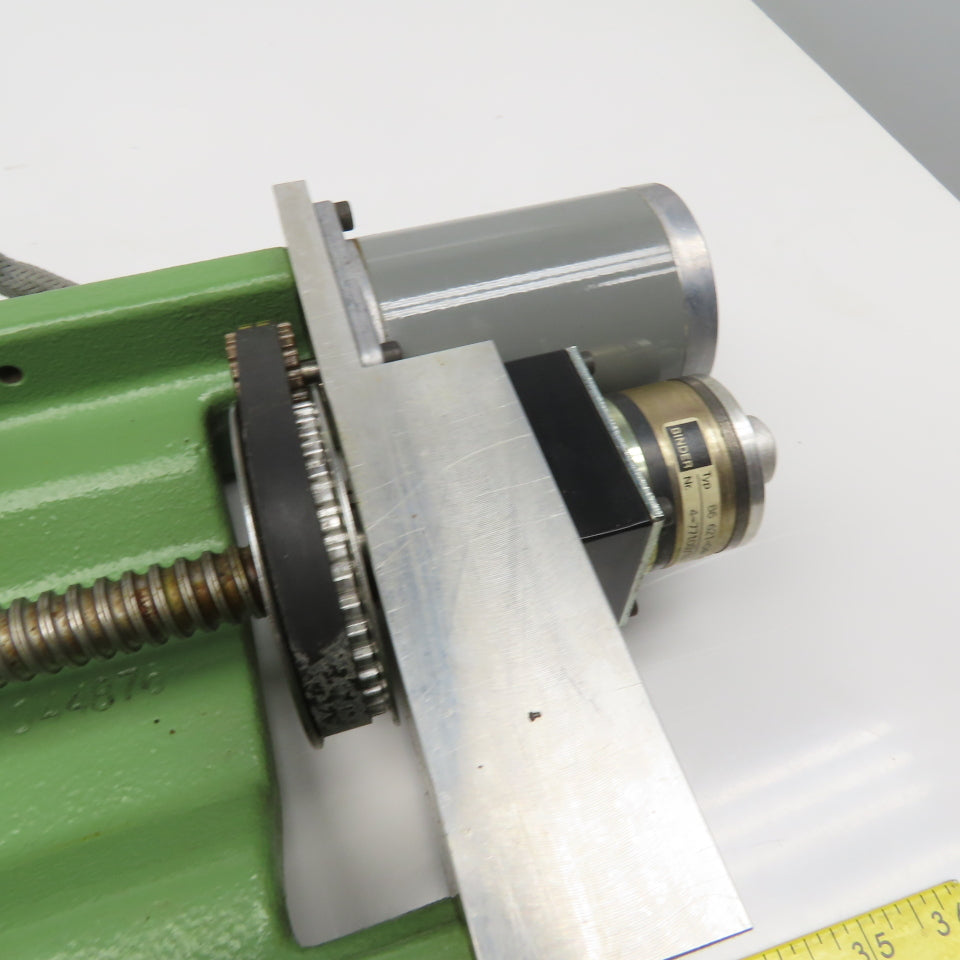 AGIE Agiecut 100 Z Axis Ball Screw Motor Drive Assembly EDM Machine