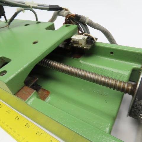 AGIE Agiecut 100 Z Axis Ball Screw Motor Drive Assembly EDM Machine