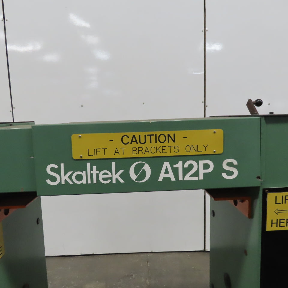 Skaltek A12P S Pneumatic Coil Payoff 54" Diameter Coil Capacity
