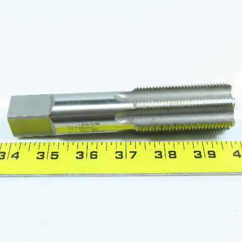 NATC 1-5/16"- 14 Bottoming Tap Straight 4 Flute 2-1/2" Thread Length 5-3/4" OAL