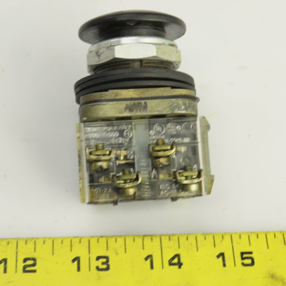 Allen Bradley 800T-D Ser T 600V Momentary Contact E-Stop Switches Lot Of 3