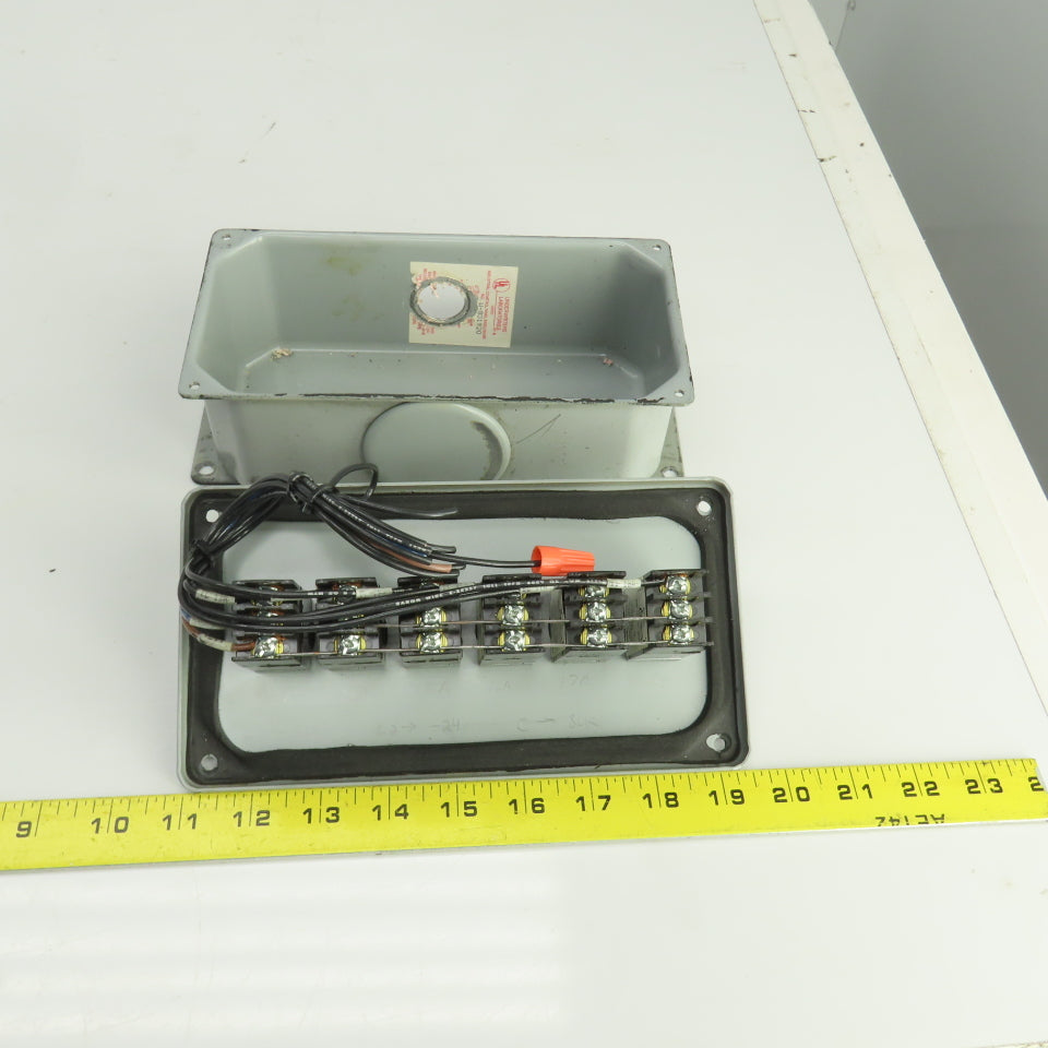 Square D B3127C 6 Green Signal Light Display Center 24-28VDC
