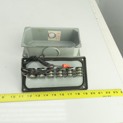 Square D B3127C 6 Green Signal Light Display Center 24-28VDC