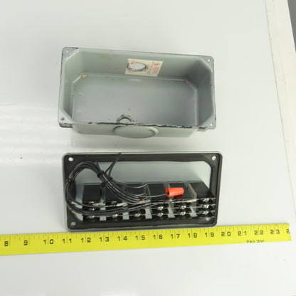 Square D B3127C 6 Green Signal Light Display Center 24-28VDC