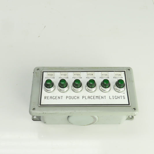 Square D B3127C 6 Green Signal Light Display Center 24-28VDC