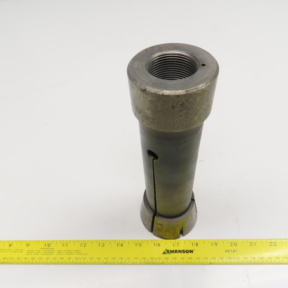 2" Extra Length Collet Sleeve 9-1/2" OAL 1-1/2"-12 Thread