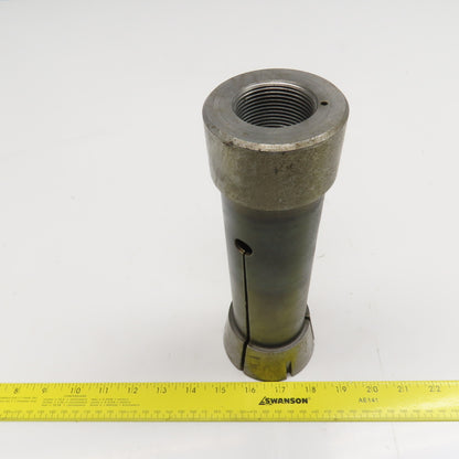 2" Extra Length Collet Sleeve 9-1/2" OAL 1-1/2"-12 Thread