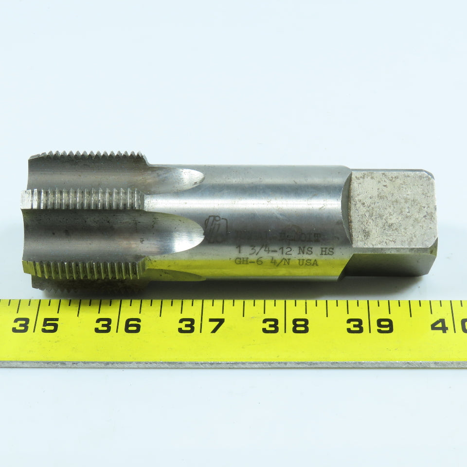 Regal-Beloit 1-3/4"-7 NS Straight Plug Tap 6 Flute GH-6 Made in USA