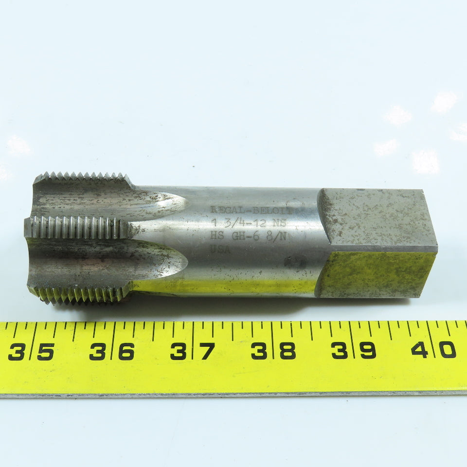 Regal-Beloit 1-3/4"-7 NS Straight Plug Tap 6 Flute GH-6 Made in USA