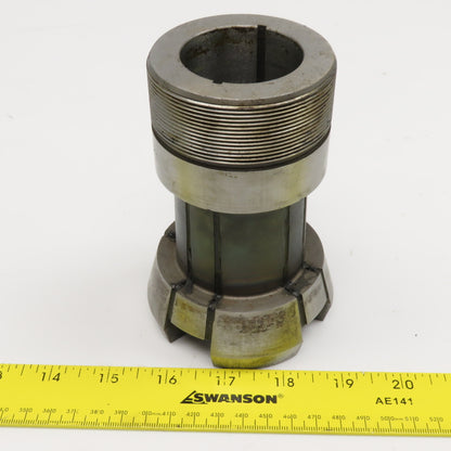 1-7/8" ID Super Grip Style Collet Chuck 2-3/4"-16 OD Thread