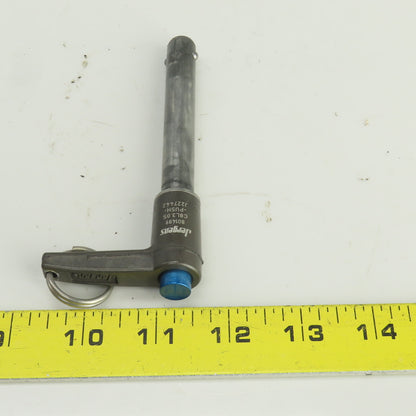 Jergens 801489 Push Button Quick Release Pin l-Handle 1/2"x3-3/8" Useable Length