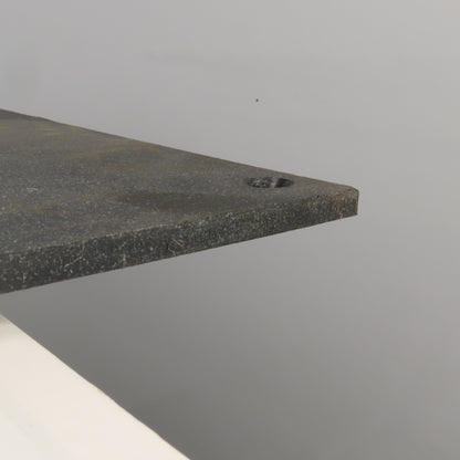 39-1/2" L x 29-1/2" W x 3/8" Thick Black/Speckled PVC Sheet Lot Of 2