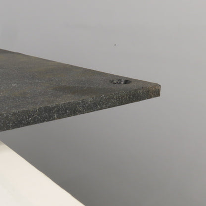 39-1/2" L x 29-1/2" W x 3/8" Thick Black/Speckled PVC Sheet Lot Of 2