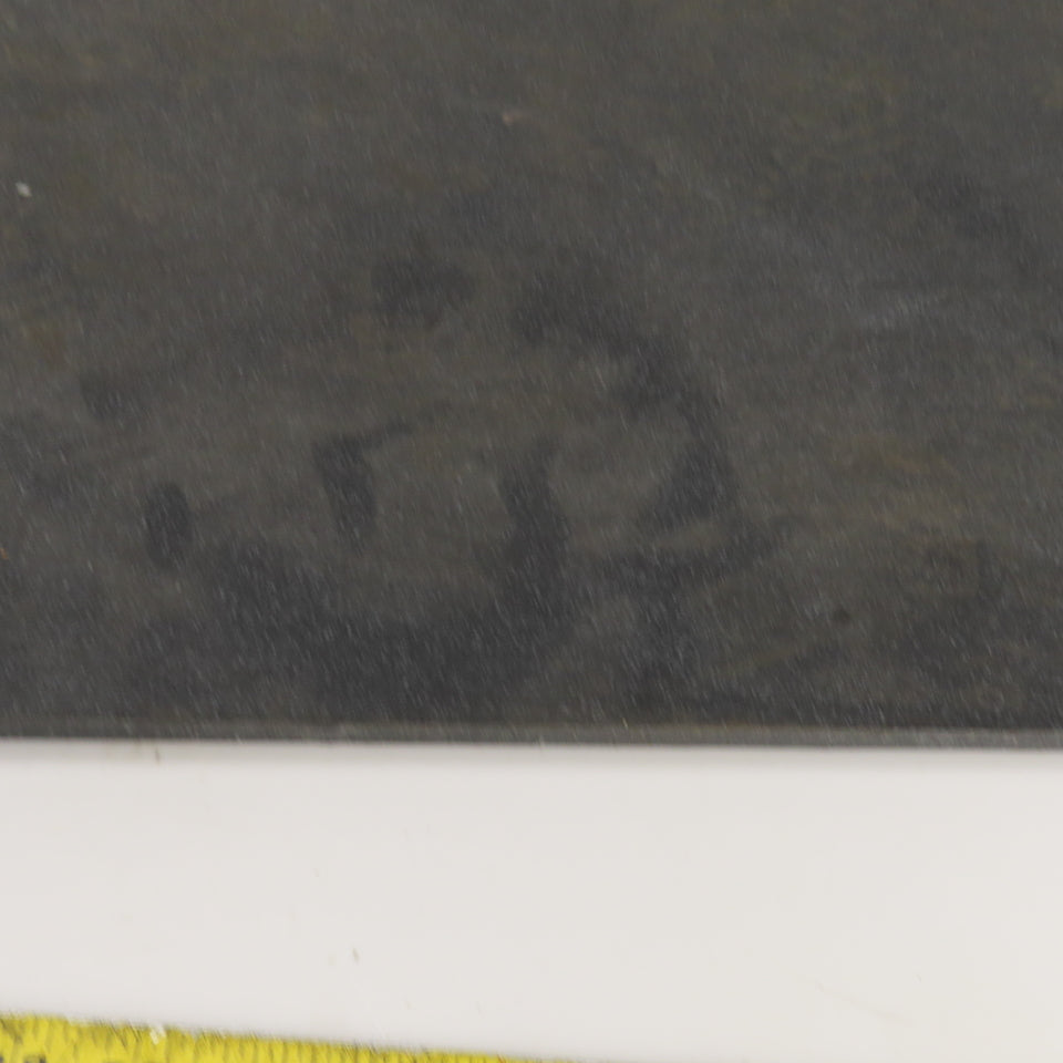39-1/2" L x 29-1/2" W x 3/8" Thick Black/Speckled PVC Sheet Lot Of 2