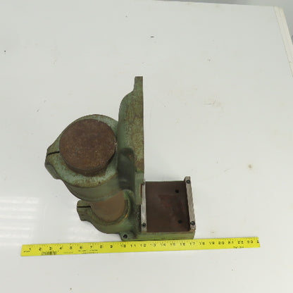 Famco BT-5 Cast Iron 19" OAH Adjustable Height Machine Column Head 5" x 5" Base