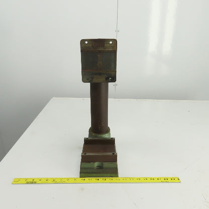 Famco BT-5 Cast Iron 19" OAH Adjustable Height Machine Column Head 5" x 5" Base
