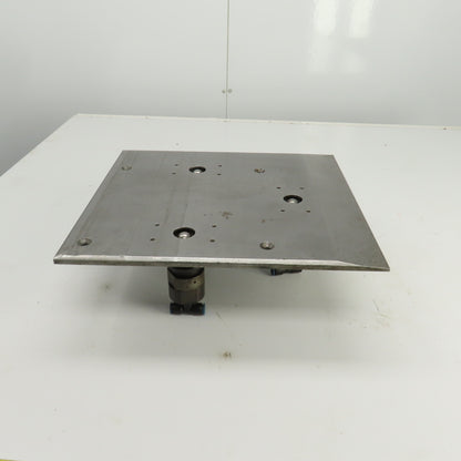 14-3/8" x 15-1/2" Pneumatic Pop-Up Ball Roller Material Handler Assembly