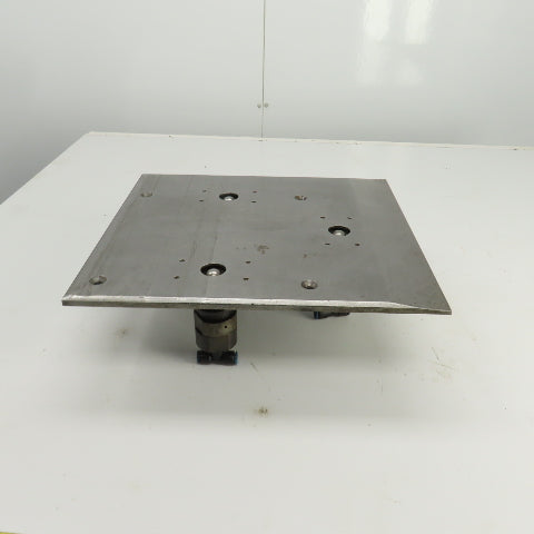 14-3/8" x 15-1/2" Pneumatic Pop-Up Ball Roller Material Handler Assembly