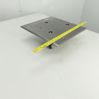 14-3/8" x 15-1/2" Pneumatic Pop-Up Ball Roller Material Handler Assembly