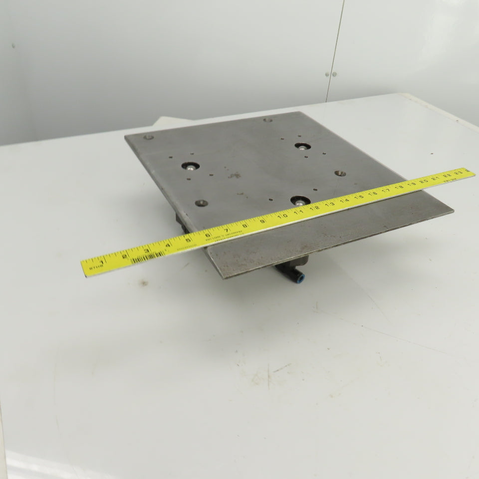 14-3/8" x 15-1/2" Pneumatic Pop-Up Ball Roller Material Handler Assembly