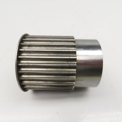 2-3/4" OD x 2" Belt Width Timing Belt Pulley 28T 24mm Bushing Adaptor