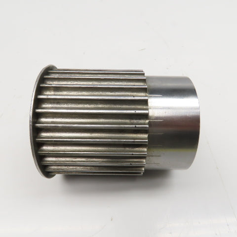 2-3/4" OD x 2" Belt Width Timing Belt Pulley 28T 24mm Bushing Adaptor