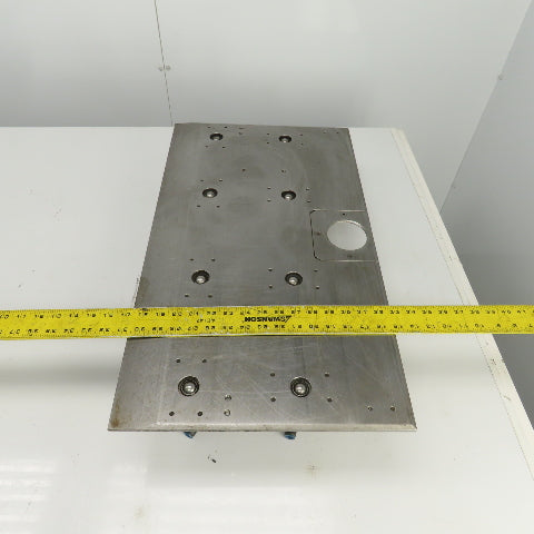 27-3/8" x 15-1/2" Pneumatic Pop-Up Ball Roller Material Handler Assembly