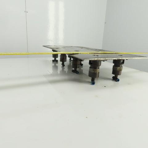 27-3/8" x 15-1/2" Pneumatic Pop-Up Ball Roller Material Handler Assembly