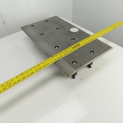 27-3/8" x 15-1/2" Pneumatic Pop-Up Ball Roller Material Handler Assembly