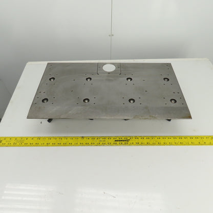 27-3/8" x 15-1/2" Pneumatic Pop-Up Ball Roller Material Handler Assembly