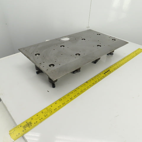 27-3/8" x 15-1/2" Pneumatic Pop-Up Ball Roller Material Handler Assembly
