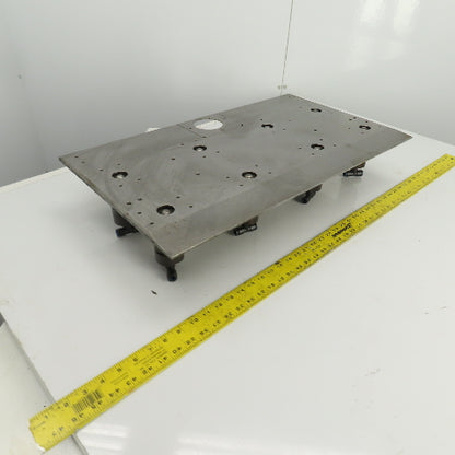 27-3/8" x 15-1/2" Pneumatic Pop-Up Ball Roller Material Handler Assembly