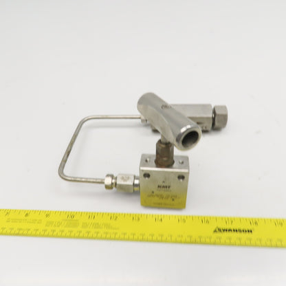 KMT 10078863 65CF4H-30 Stainless Steel High Pressure Valve Line Filter 65000 PSI
