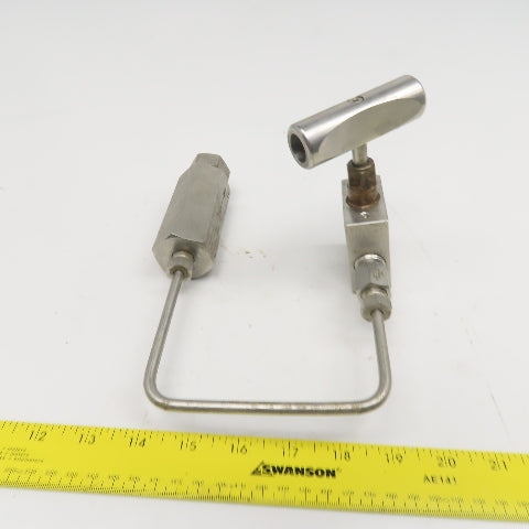KMT 10078863 65CF4H-30 Stainless Steel High Pressure Valve Line Filter 65000 PSI