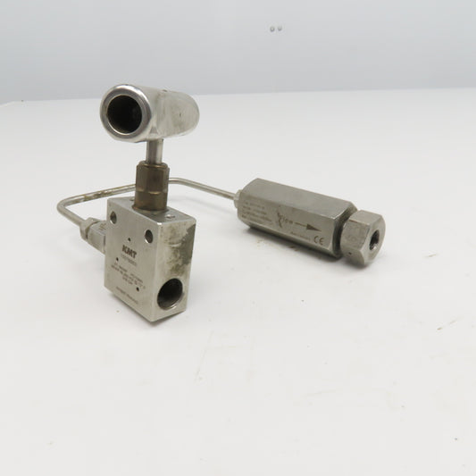 KMT 10078863 65CF4H-30 Stainless Steel High Pressure Valve Line Filter 65000 PSI