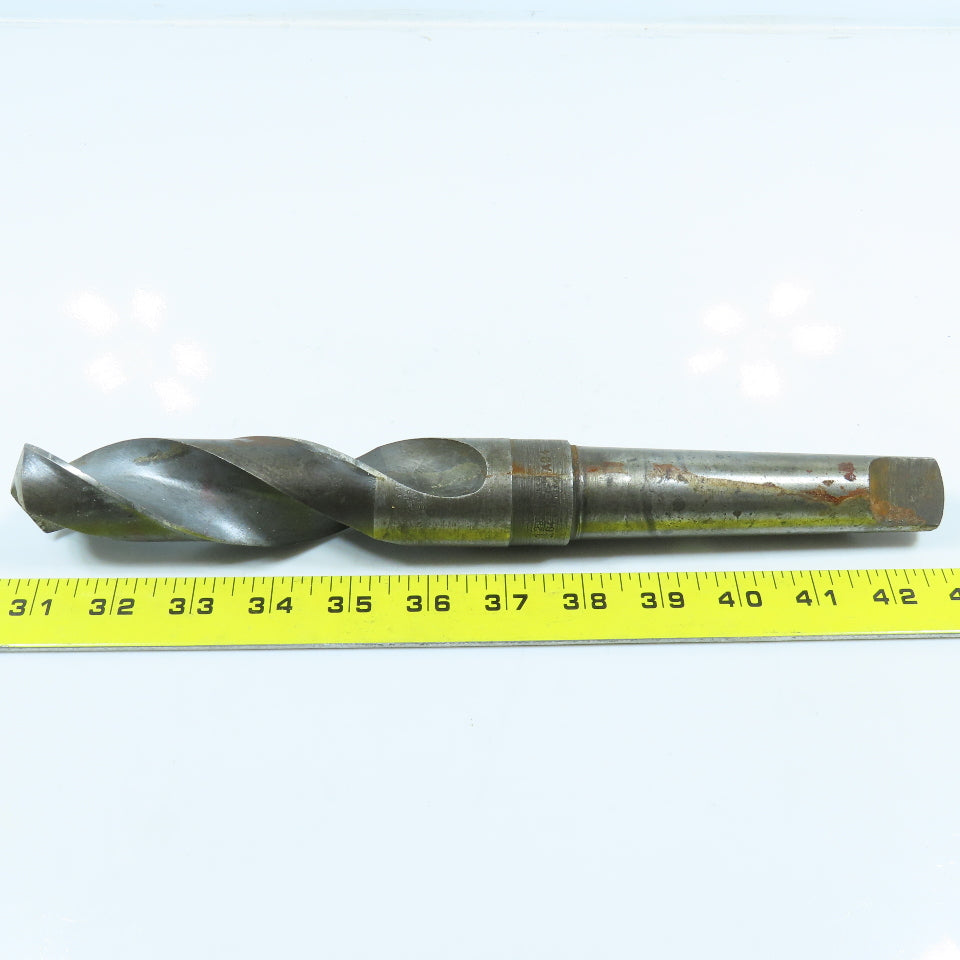 Hercules 1-29/64" Twist Drill Morse Taper Shank MT4 12-1/4" OAL Made in USA