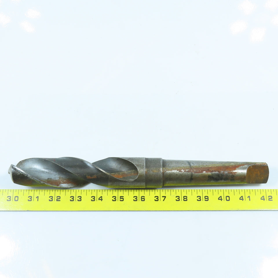 Hercules 1-29/64" Twist Drill Morse Taper Shank MT4 12-1/4" OAL Made in USA