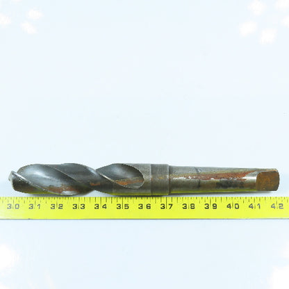 Hercules 1-29/64" Twist Drill Morse Taper Shank MT4 12-1/4" OAL Made in USA