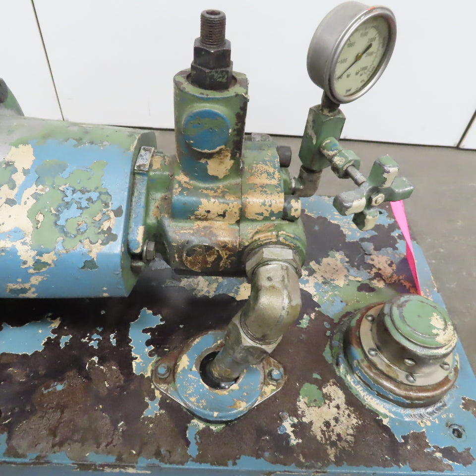 23 Gallon Hydraulic Power Unit W/Continental PVR6-8B15-RF-G-1-C Pump 5HP  3PH