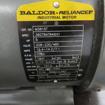 23 Gallon Hydraulic Power Unit W/Continental PVR6-8B15-RF-G-1-C Pump 5HP  3PH