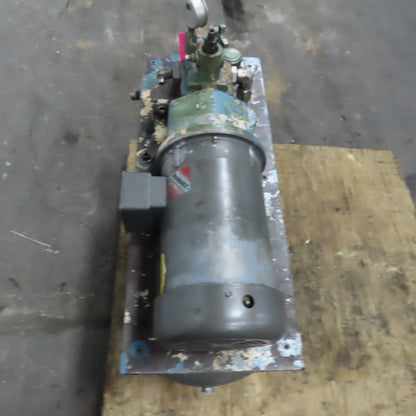 23 Gallon Hydraulic Power Unit W/Continental PVR6-8B15-RF-G-1-C Pump 5HP  3PH