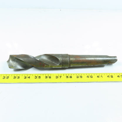 Hercules 1-15/32" Twist Drill Morse Taper Shank 2F MT4 11" OAL Made in USA