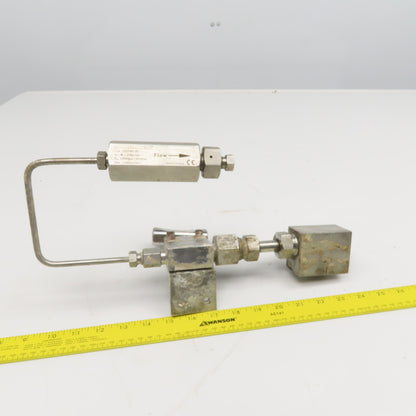 KMT 10079465 Stainless Steel High Pressure Valve Line Filter & TEE 65000 PSI