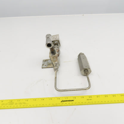 KMT 10079465 Stainless Steel High Pressure Valve Line Filter & TEE 65000 PSI