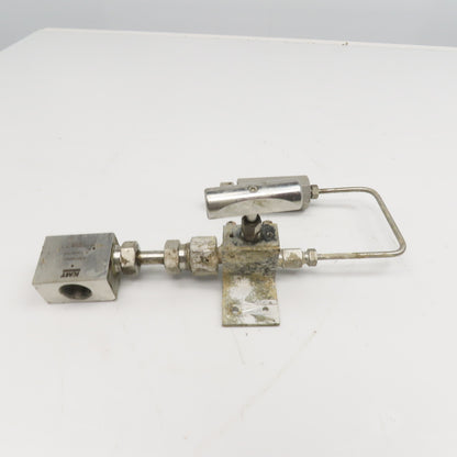 KMT 10079465 Stainless Steel High Pressure Valve Line Filter & TEE 65000 PSI