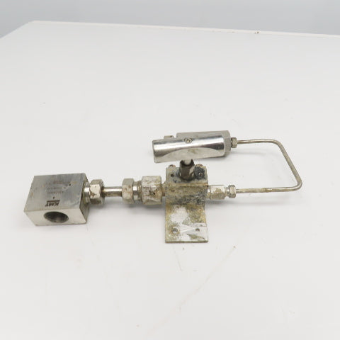 KMT 10079465 Stainless Steel High Pressure Valve Line Filter & TEE 65000 PSI