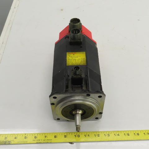 Fanuc A06B-0313-B174 Model 0S 2.9Nm AC Servo Motor 3000RPM 127V 3PH 4.2A