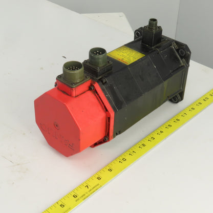 Fanuc A06B-0313-B174 Model 0S 2.9Nm AC Servo Motor 3000RPM 127V 3PH 4.2A